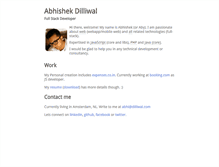 Tablet Screenshot of dilliwal.com